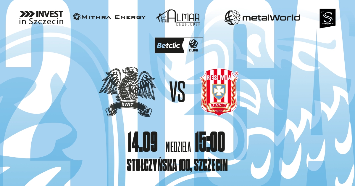 Świt Szczecin vs Resovia Rzeszów