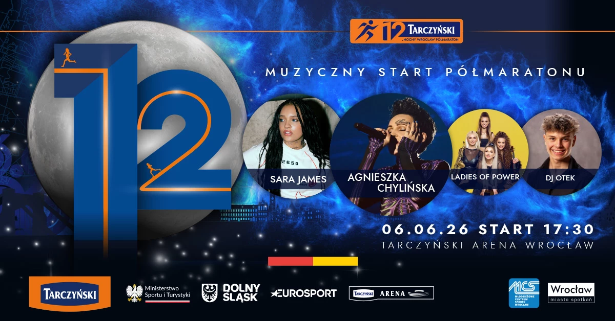 12. Tarczyński Nocny Wrocław Półmaraton