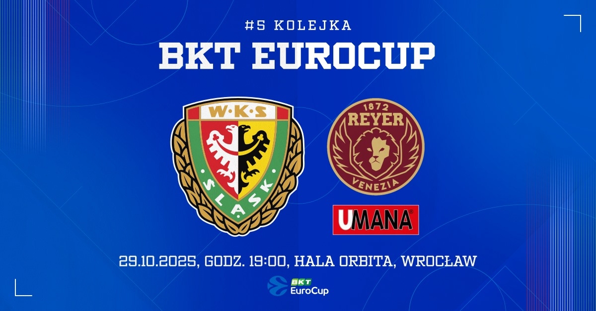 WKS Śląsk Wrocław vs Umana Reyer Venice